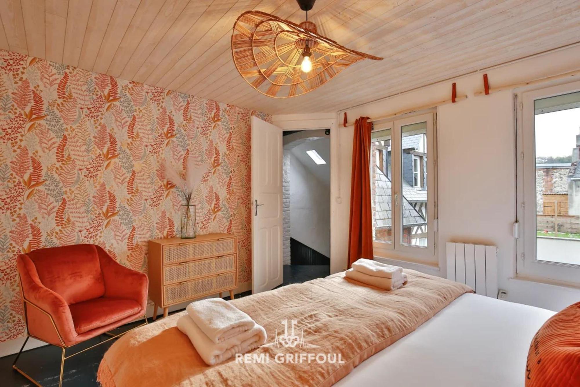 L'Atelier D'Elea 4 Terrace - Industrial-Chic In The Heart Of Honfleur Exterior foto