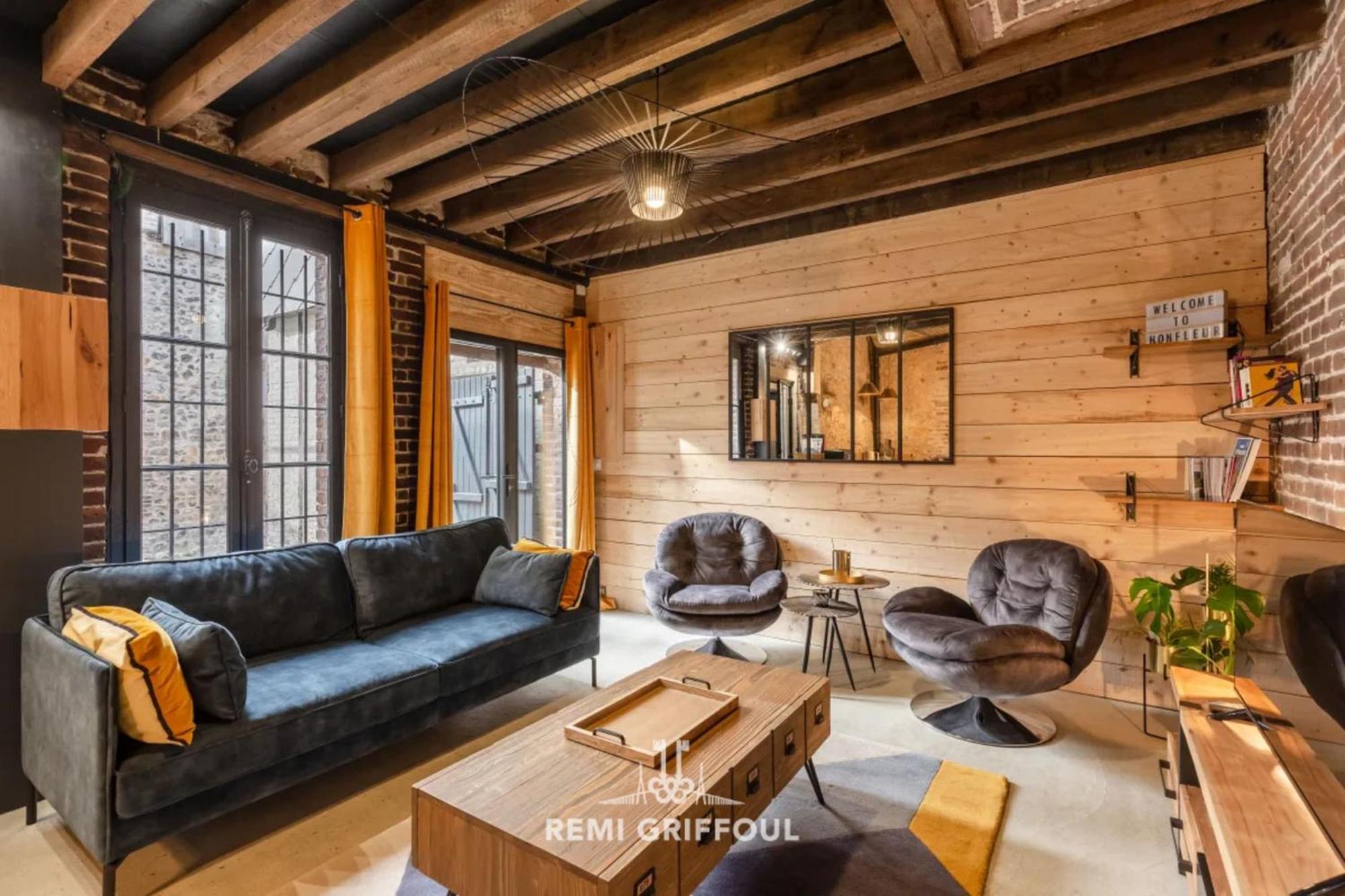 L'Atelier D'Elea 4 Terrace - Industrial-Chic In The Heart Of Honfleur Exterior foto
