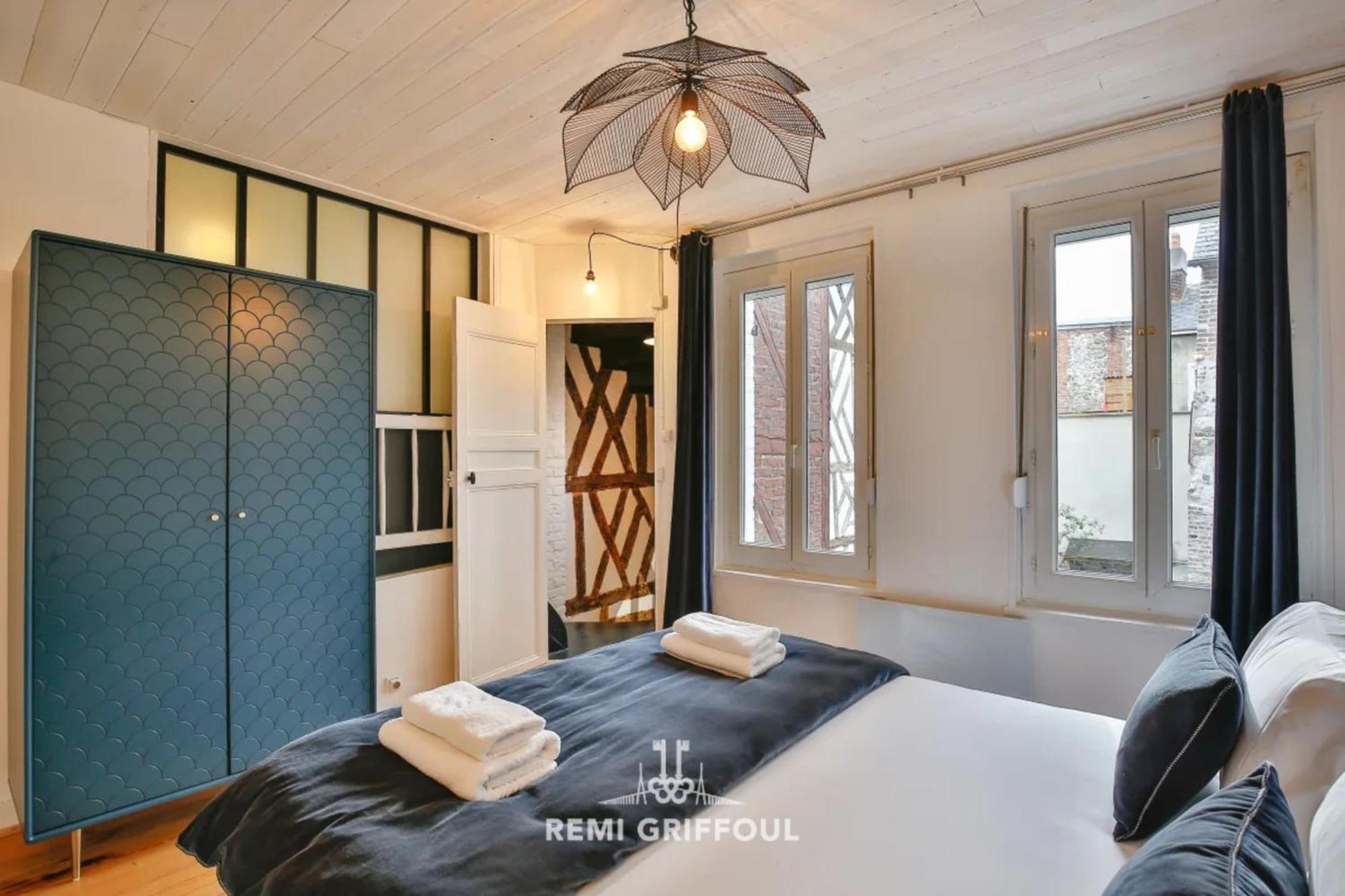 L'Atelier D'Elea 4 Terrace - Industrial-Chic In The Heart Of Honfleur Exterior foto